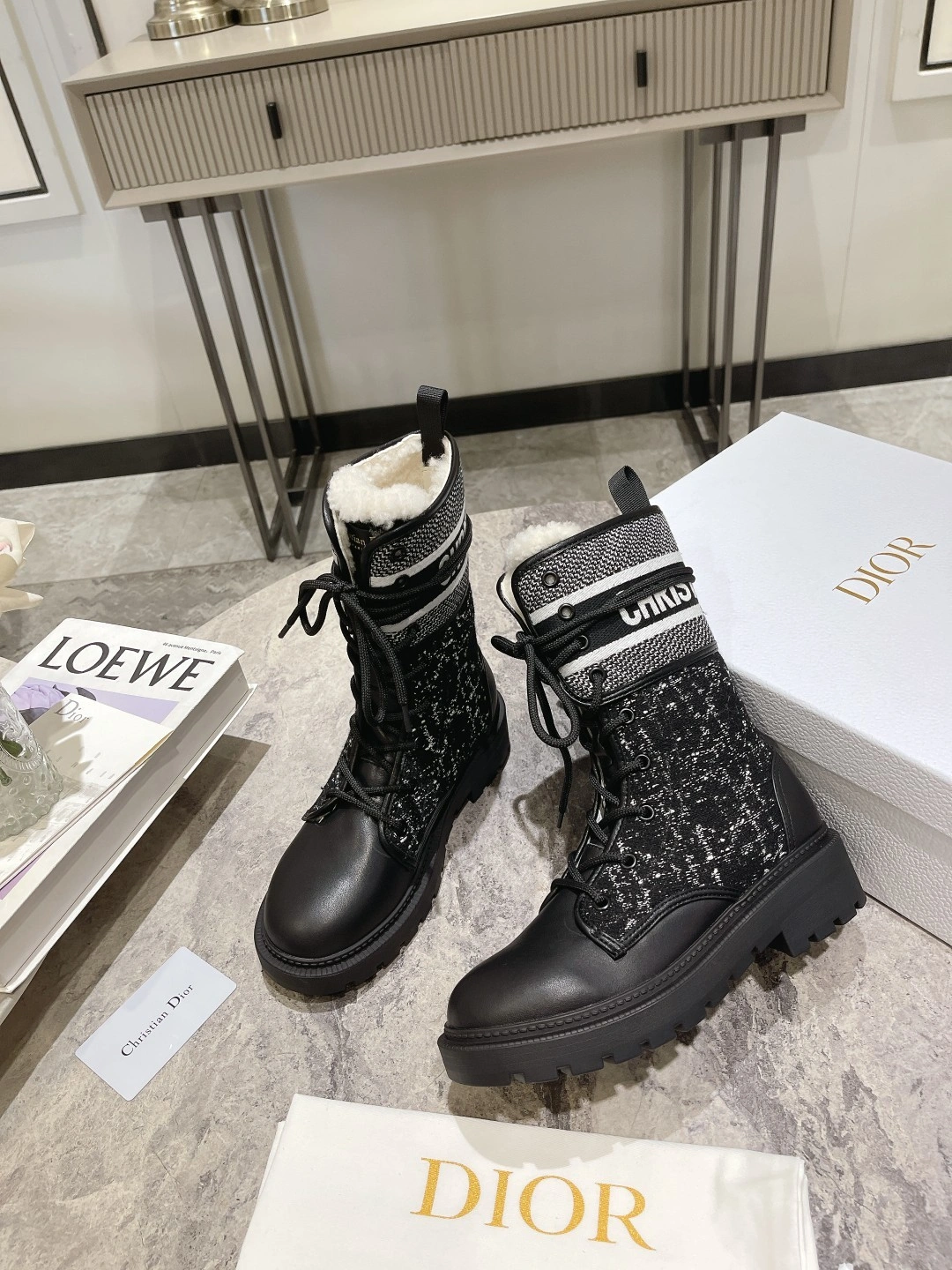 COCO-- 4ior KCI974CWS_S29X Heel height：3.5CM cowhide wool item:D-X158J1503